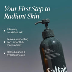 Saltair Black Tide two-pack display shows value and easy refills