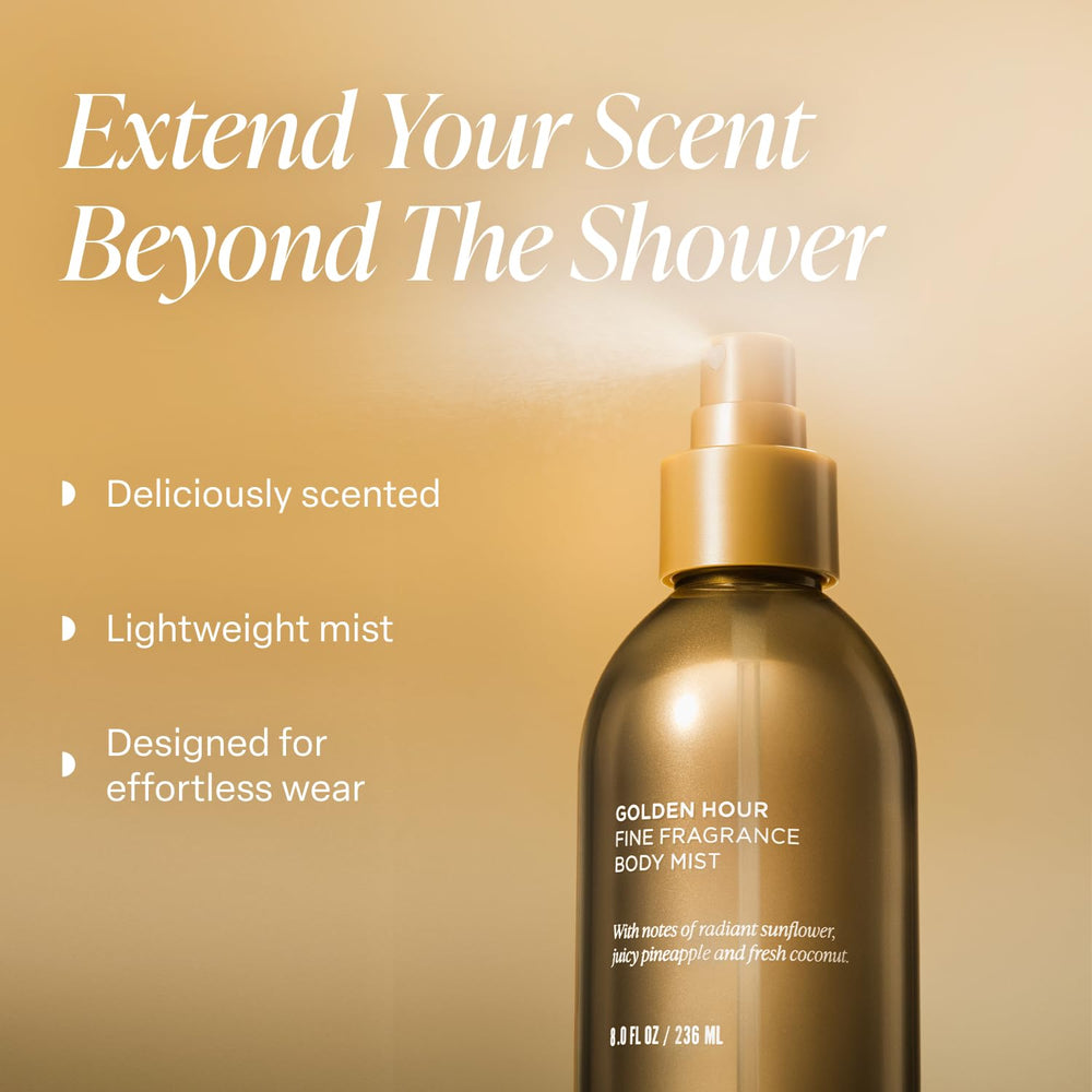 Saltair body mist two-pack bottles side for easy application