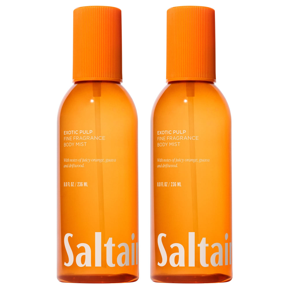 Saltair Body Mist Exotic Pulp bottle – tropical fragrance for day-long freshness
