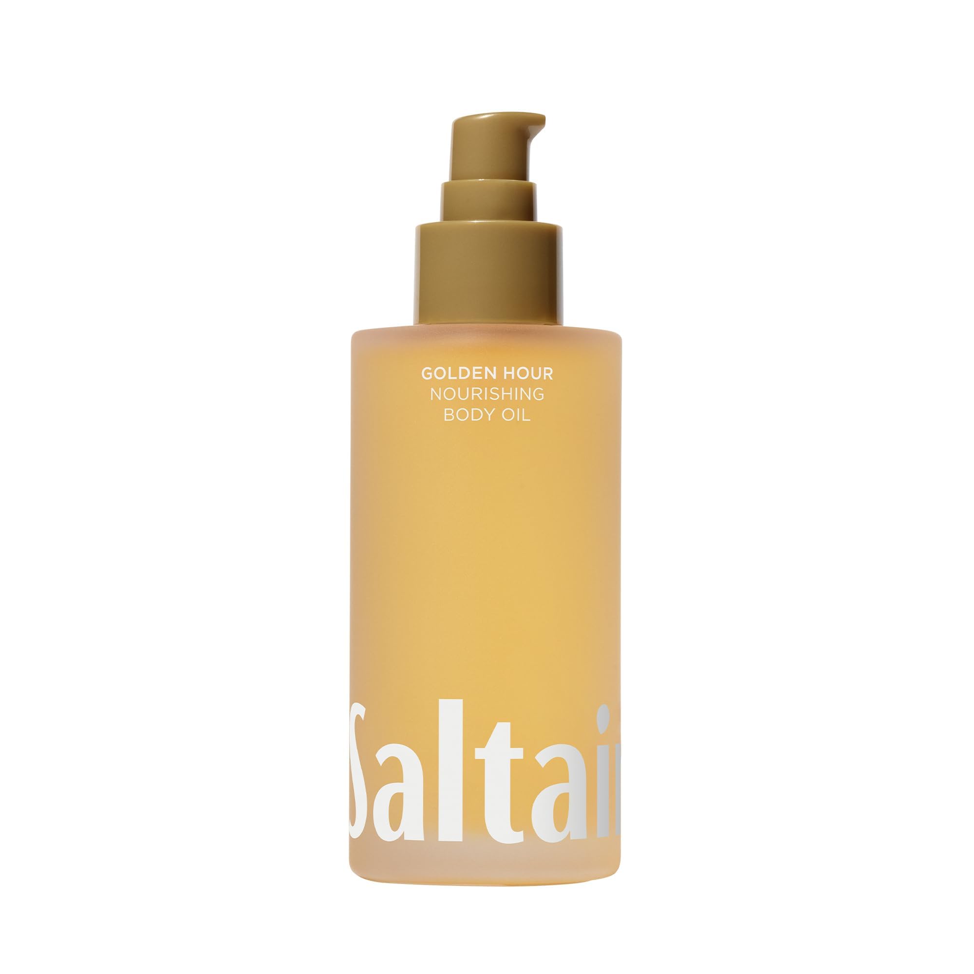 Saltair Body Oil pump bottle delivering quick hydration