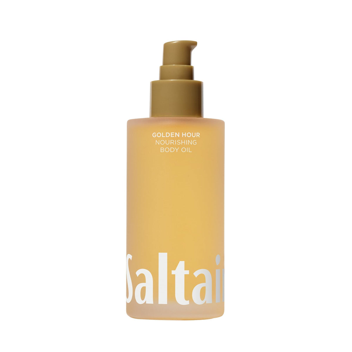 Saltair Body Oil pump bottle delivering quick hydration