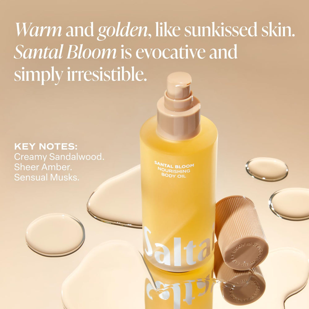 Saltair cruelty-free vegan logo signals clean, ethical skincare.