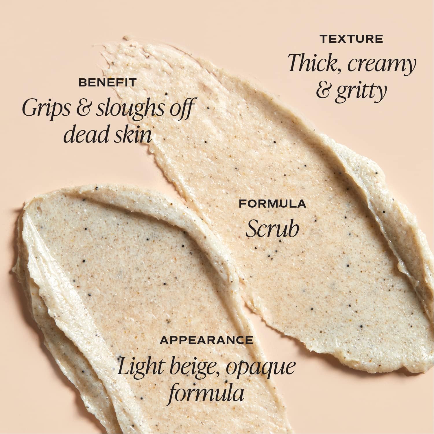 Saltair KP Body Scrub volcanic sand texture highlighting natural exfoliation without irritation