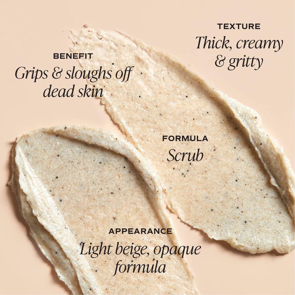 Saltair KP Body Scrub volcanic sand texture highlighting natural exfoliation without irritation