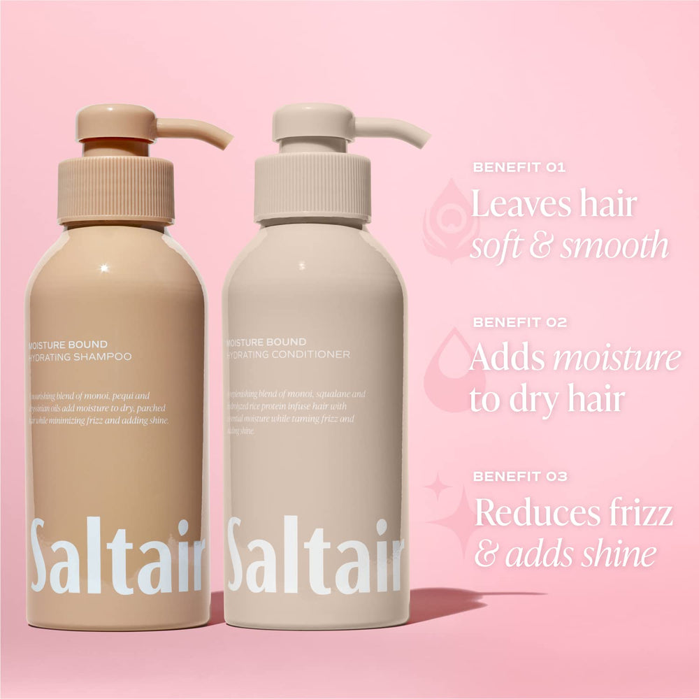 Saltair Moisture Bound texture closeup reveals creamy consistency ideal for nourishing hair