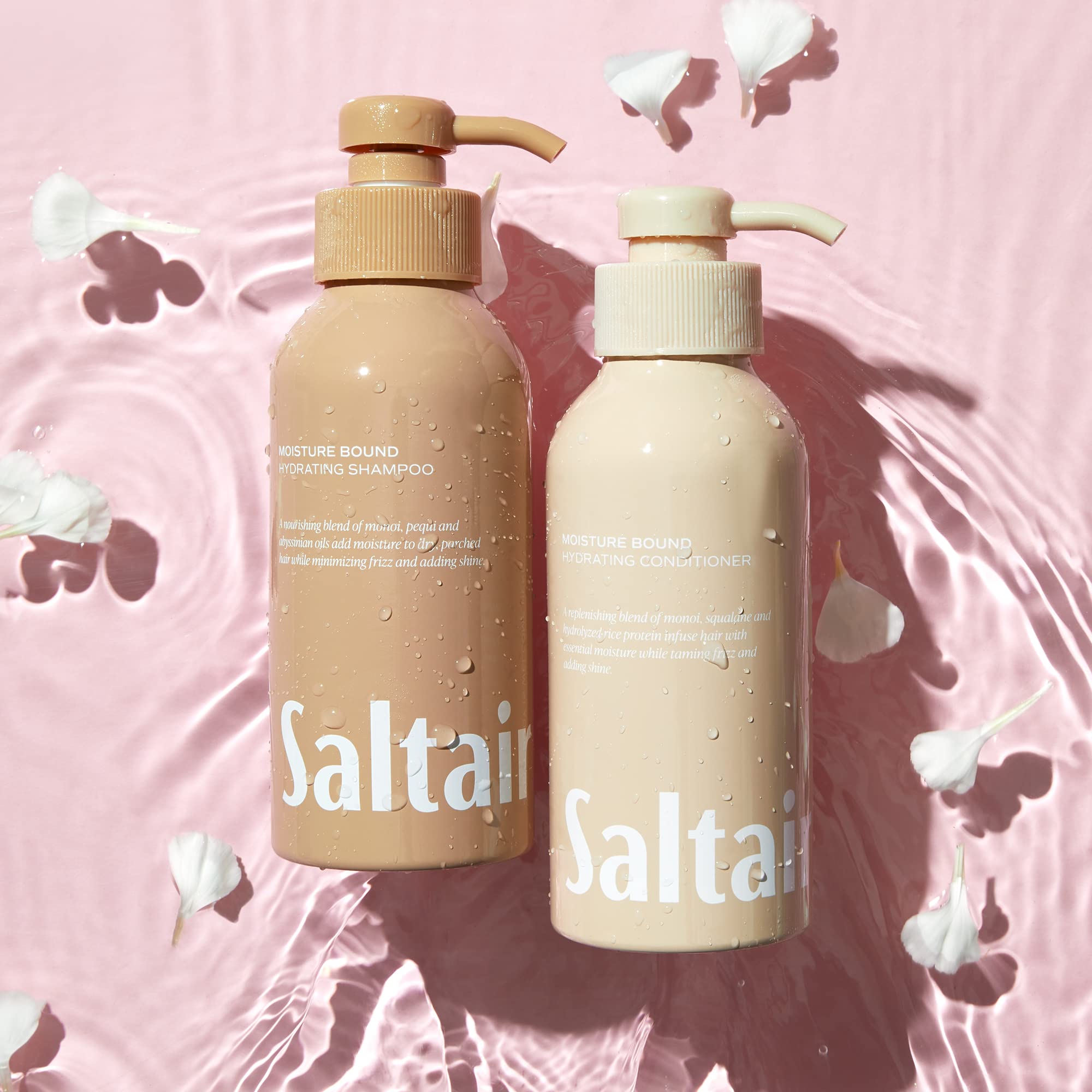 Saltair Moisture Bound travel-ready pack shot highlighting convenient 2-piece set
