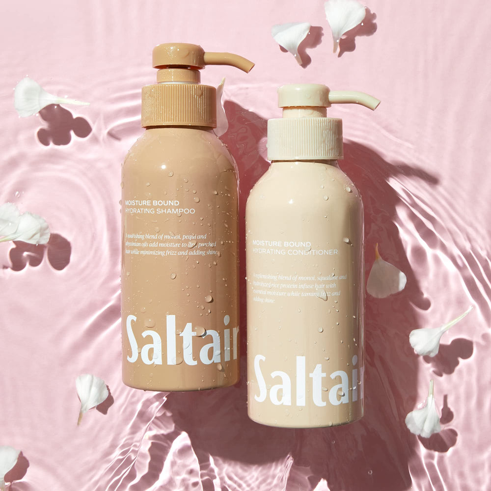 Saltair Moisture Bound travel-ready pack shot highlighting convenient 2-piece set