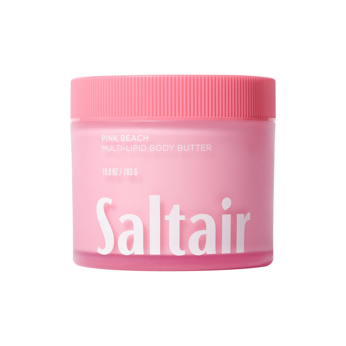 Saltair Multi-Lipid Body Butter jar closeup showing creamy texture and rich hydration.