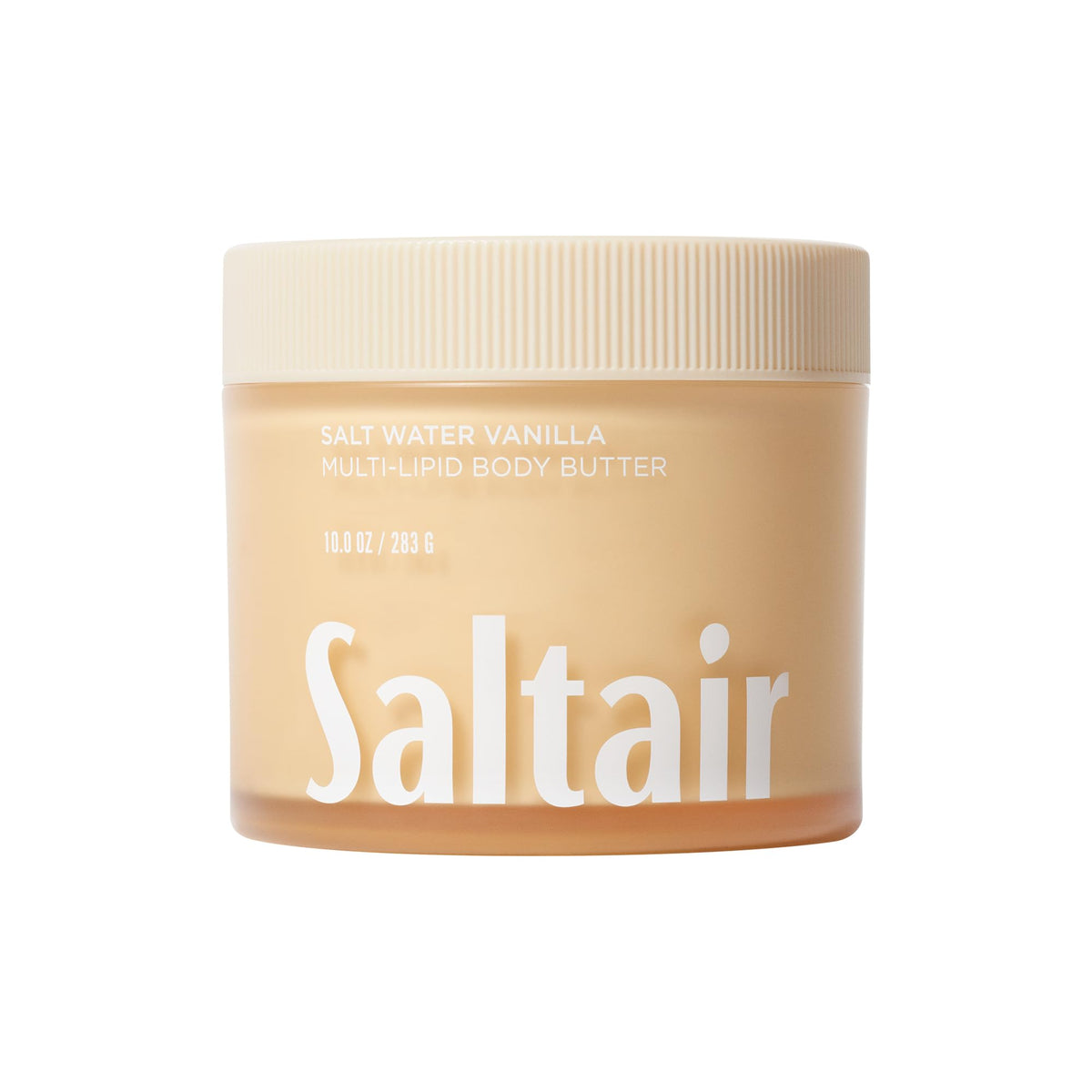 Saltair multi-lipid butter jar closeup showing rich hydration for dry skin