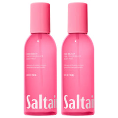 Saltair Pink Beach bottle duo shown for easy layering and on-the-go scent.