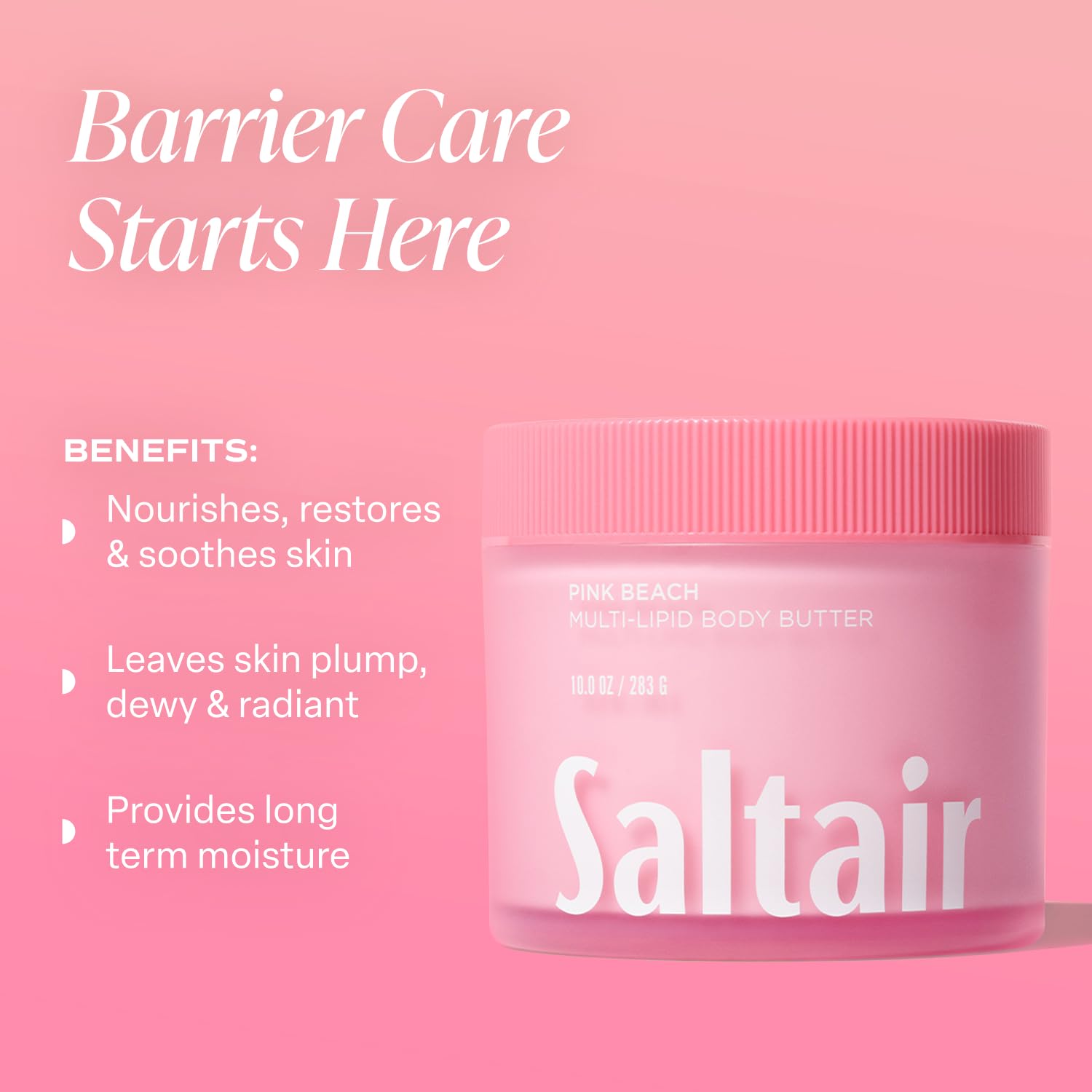 Saltair Pink Beach fragrance diffuse image highlighting island-inspired scent for daily pampering.