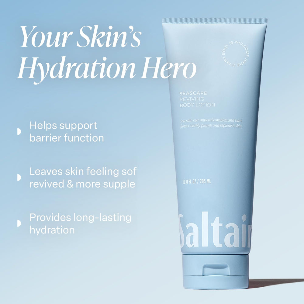 Saltair Seascape creamy texture close-up for rich moisturization