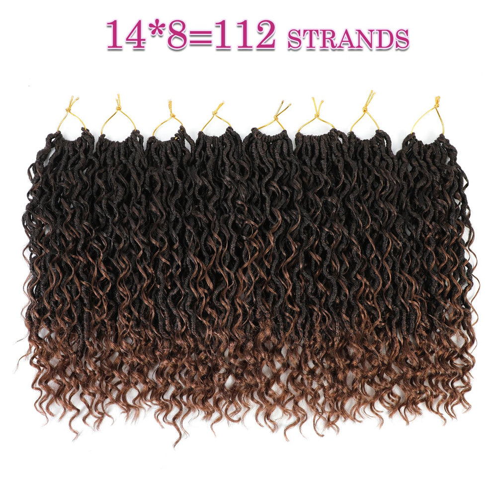 SAMBRAID Goddess Locs 8 packs set image communicates full-head coverage for protective styling.