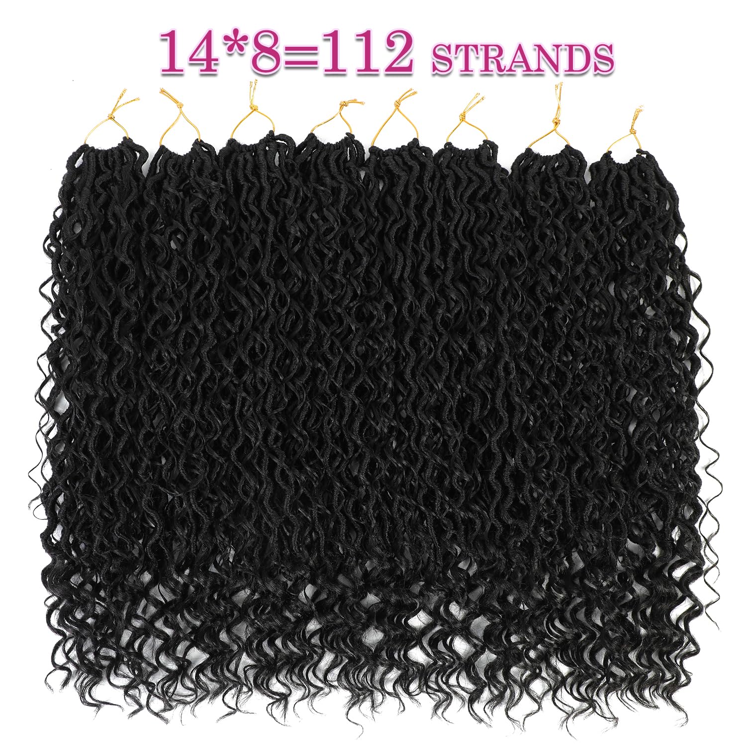 SAMBRAID Goddess Locs soft boho curls with river-hair movement and texture.