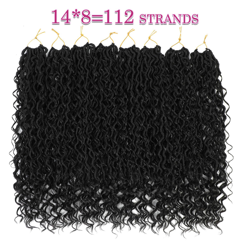 SAMBRAID Goddess Locs soft boho curls with river-hair movement and texture.