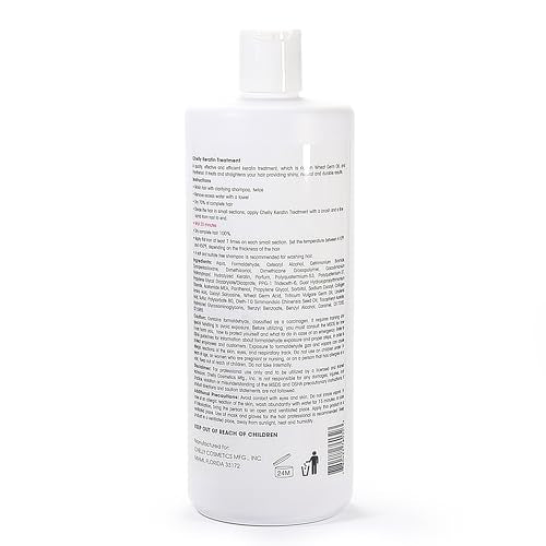 Sameriver Chelly keratin chocolate packaging box highlighting USA-made formula