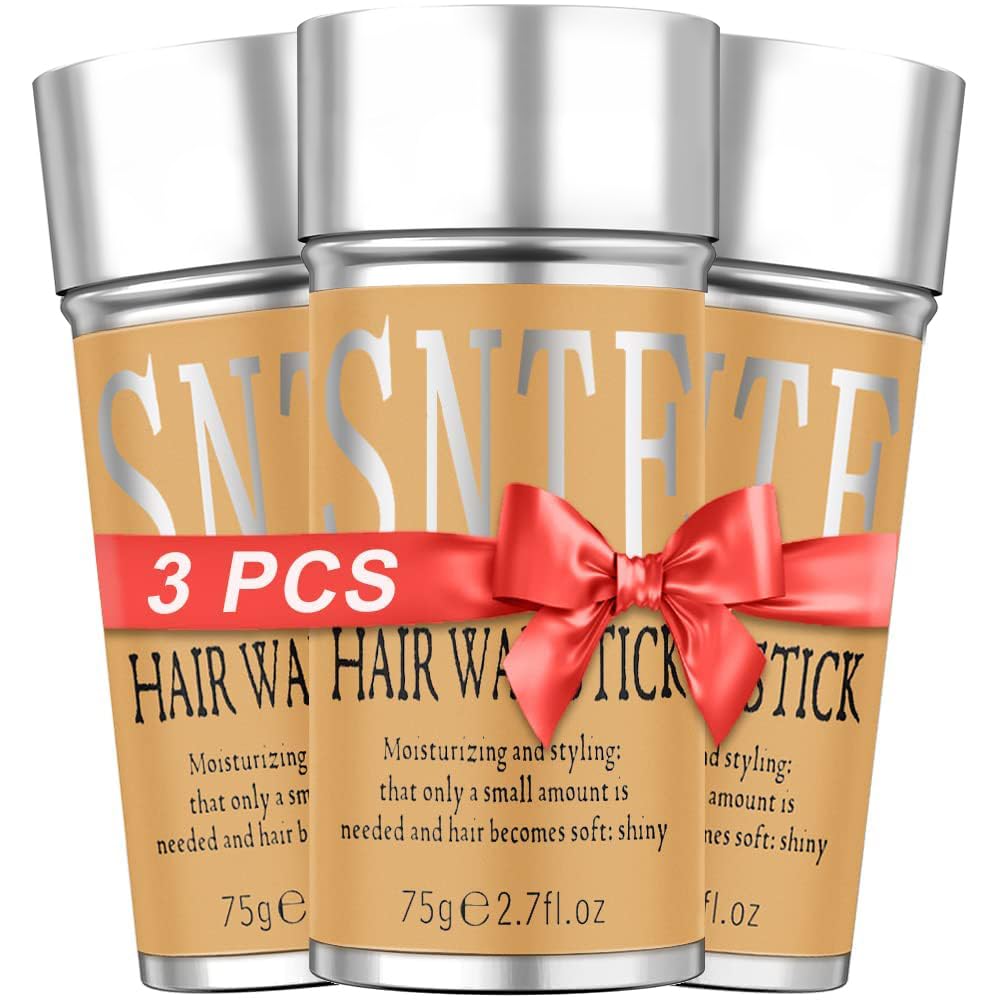 Samnyte Hair Wax Stick provides precise edge control for neat bangs