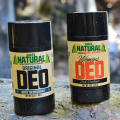 Eco-friendly packaging is recyclable plastic tube for Sam’s Natural Original.