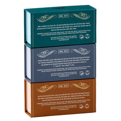 San Francisco Soap Company Man Bar Peppered Patchouli closeup, earthy spice vibe