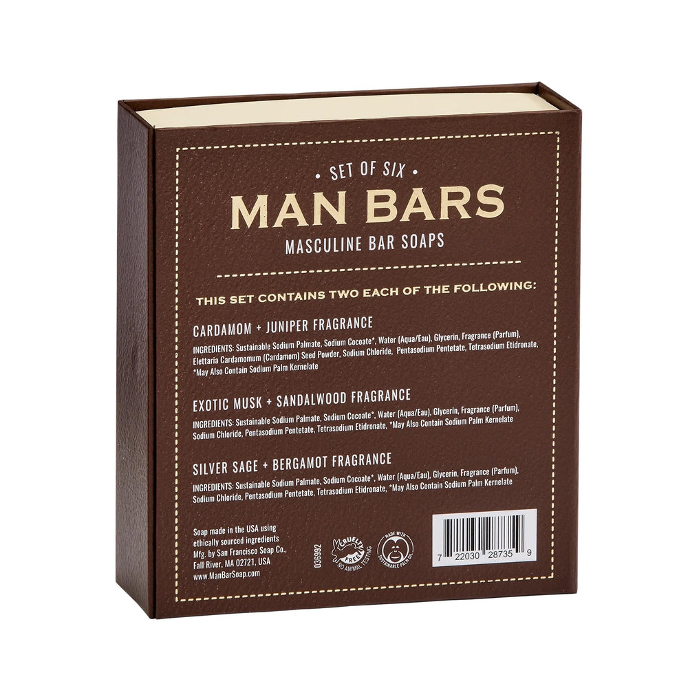 San Francisco Soap Company Exotic Musk & Sandalwood sample bar, lasting masculine scent.
