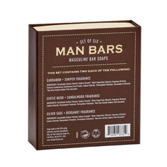 San Francisco Soap Company Exotic Musk & Sandalwood sample bar, lasting masculine scent.
