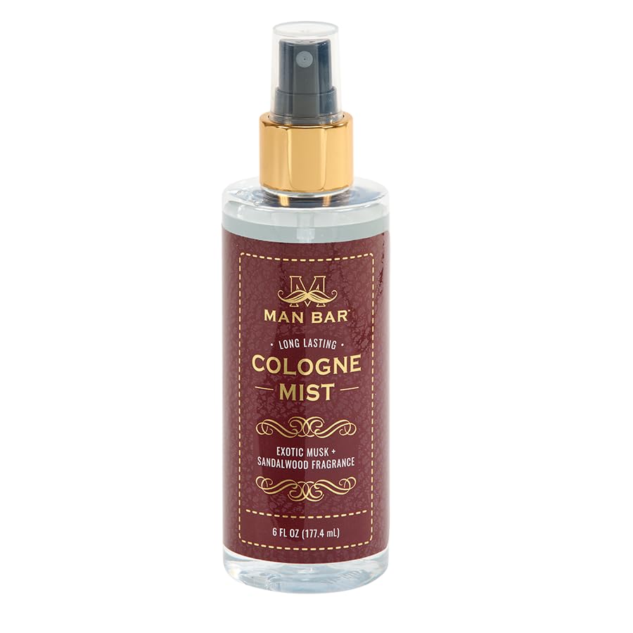 San Francisco Soap Company Man Bar Exotic Musk bottle highlighting lasting fragrance