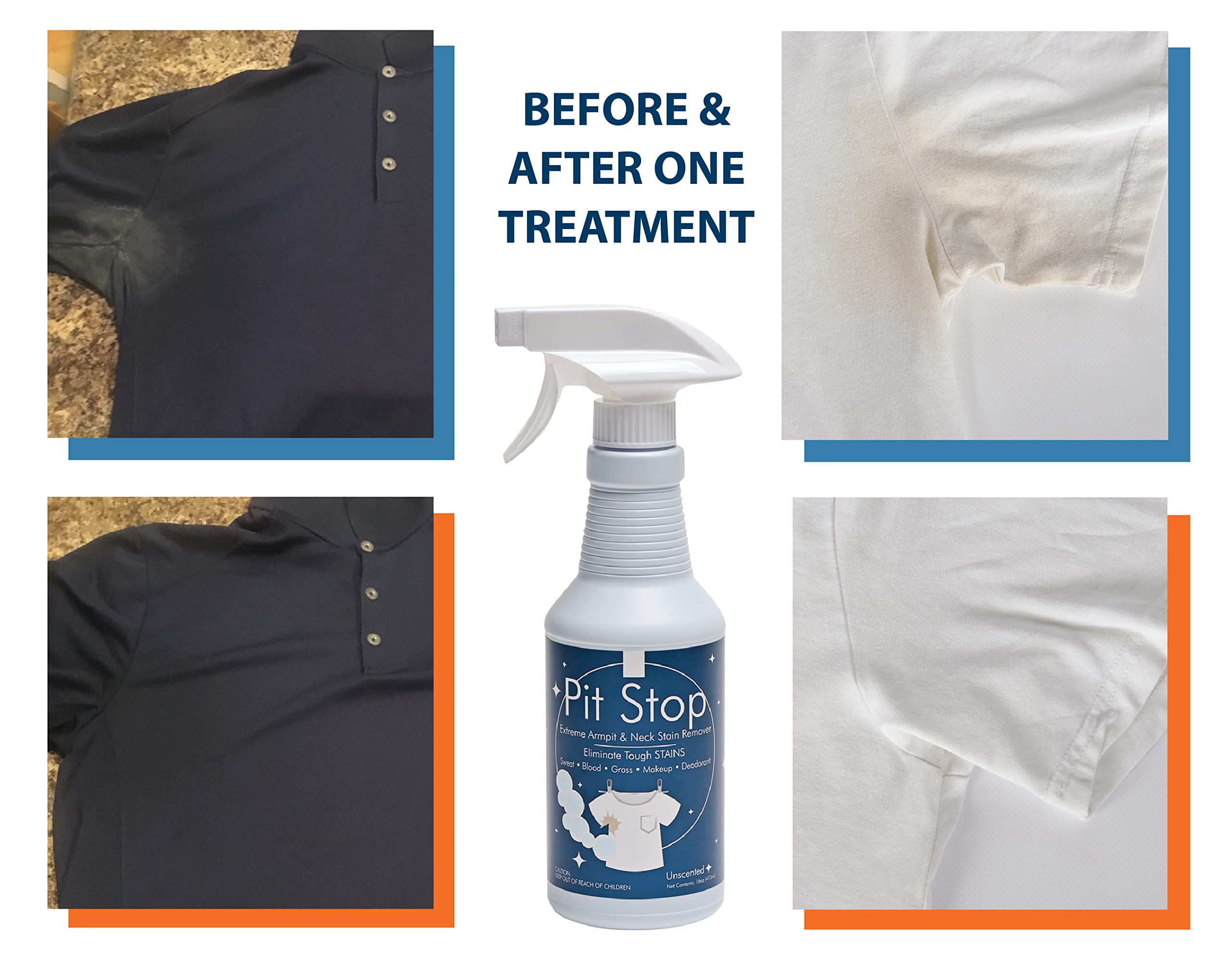 Sanco Pit Stop in use on carpet and upholstery for household stains.
