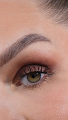 Sandstone Espresso long-wear eyeshadow maintains color all day