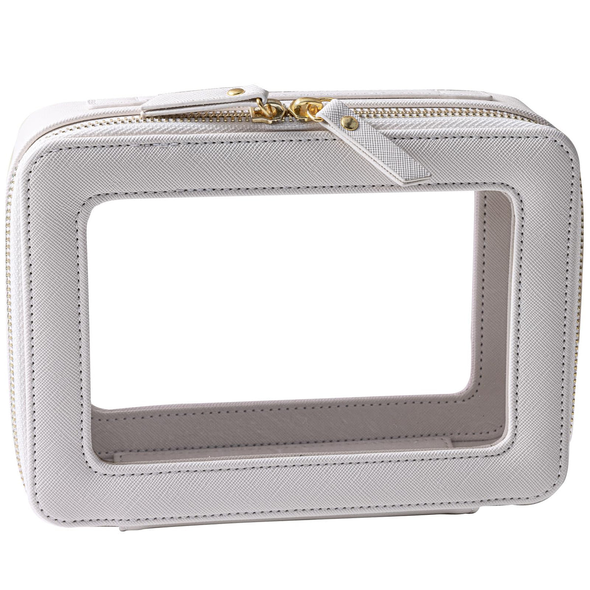SANHECUN toiletry bag with waterproof organizer and handle for travel convenience.