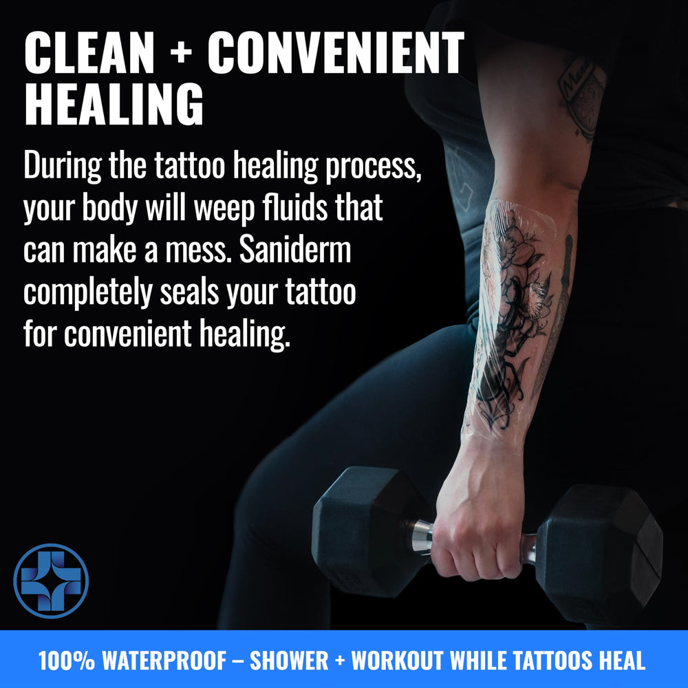 Saniderm durable polyurethane bandage resists tearing during wear and removal.