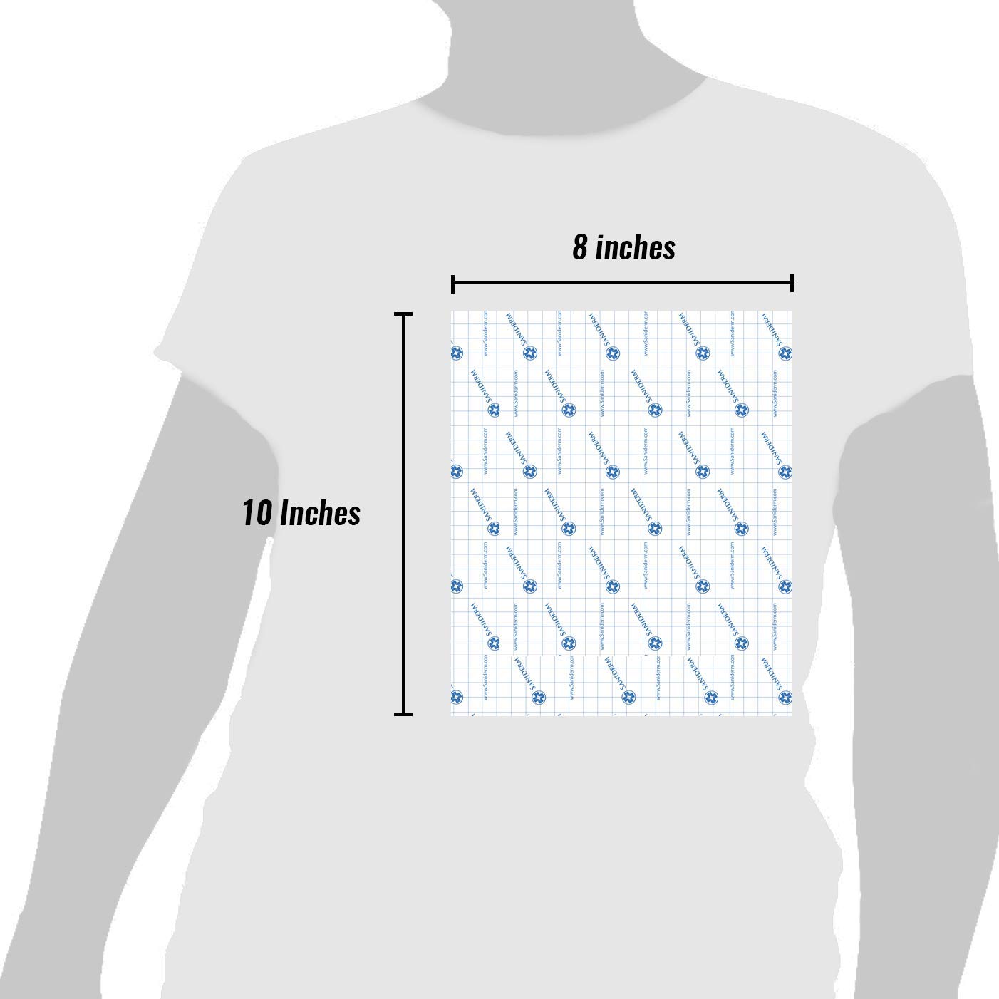 Saniderm tattoo aftercare pack provides three sheets for larger ink coverage.