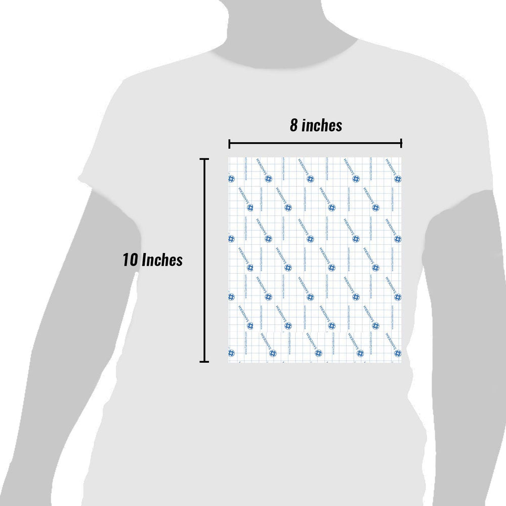 Saniderm tattoo aftercare pack provides three sheets for larger ink coverage.