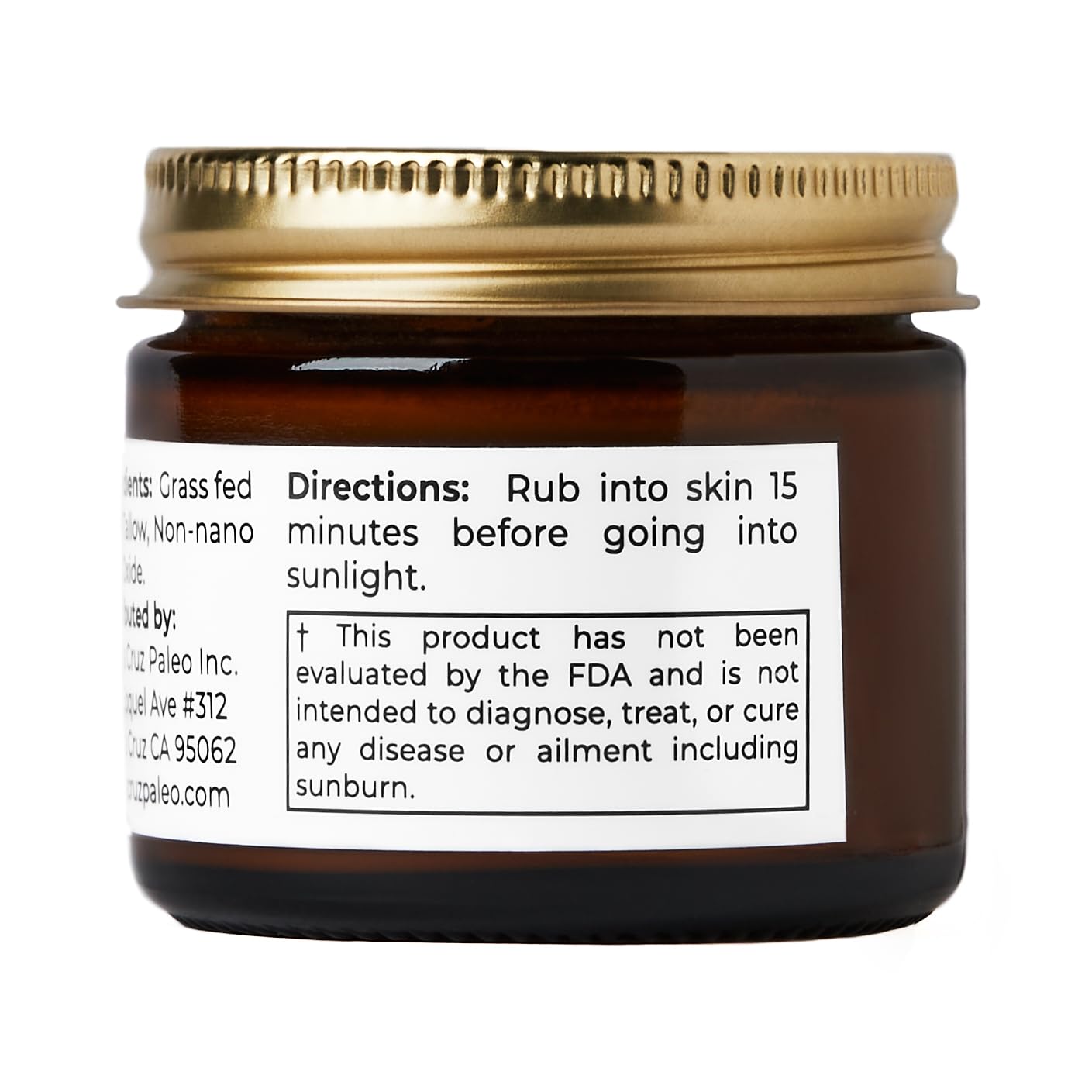 Santa Cruz Paleo barrier balm after outdoor activity on skin.