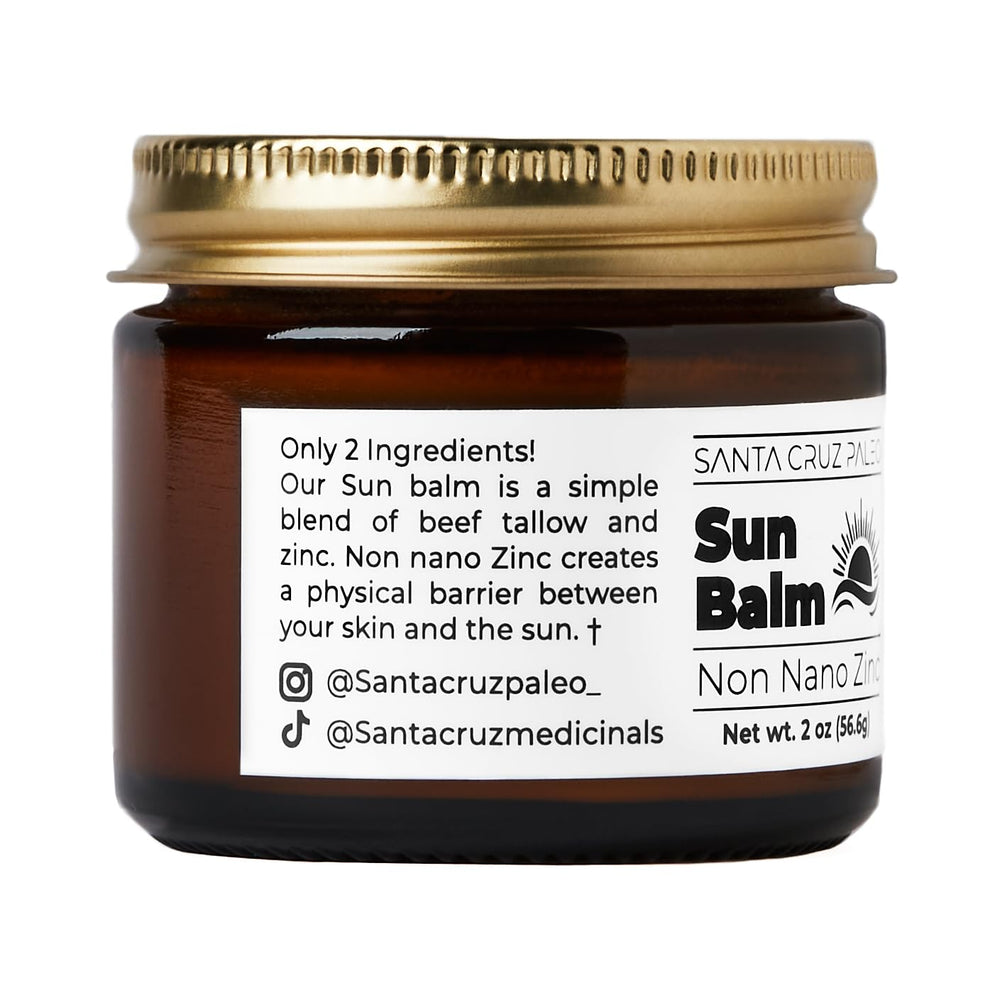 Santa Cruz Paleo hand applying balm for daily moisture.