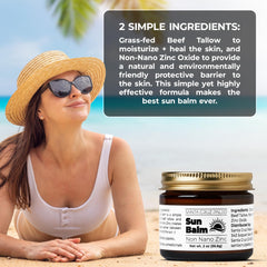 Santa Cruz Paleo outdoor-use barrier balm protects skin during sun exposure.