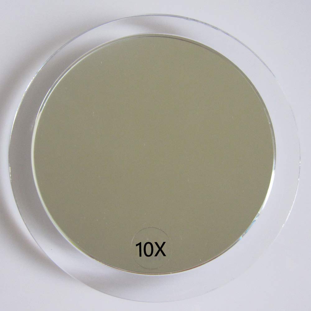 SANTOO 10X magnification aids precise makeup and tweezing