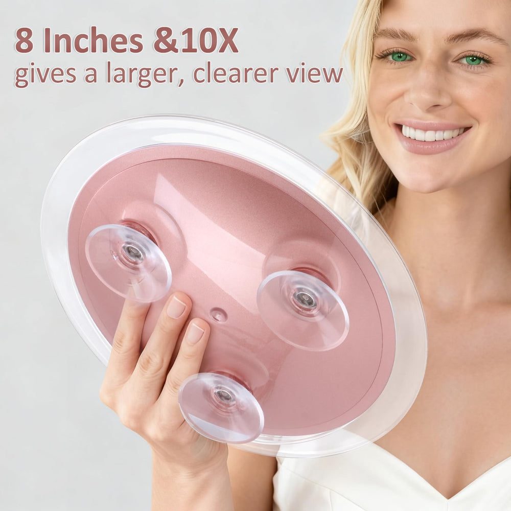 SANTOO three-suction-cups mount demonstrating secure attachment on bathroom surface