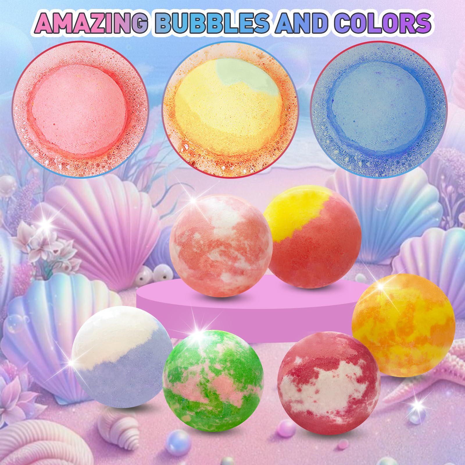 Santrela bath bombs use safe ingredients like shea and cocoa butter for gentle skin care