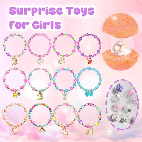 Santrela surprise bracelets inside, perfect reward after a bubbly bath.