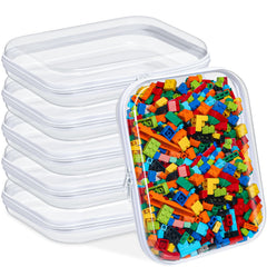 Sanwuta clear hard zipper case front view ideal for organized travel.