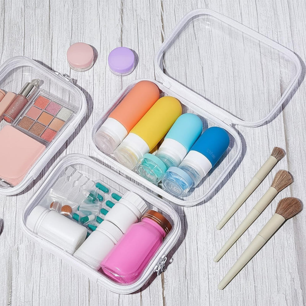 Sanwuta snack storage case travel-ready with secure closure to prevent spills