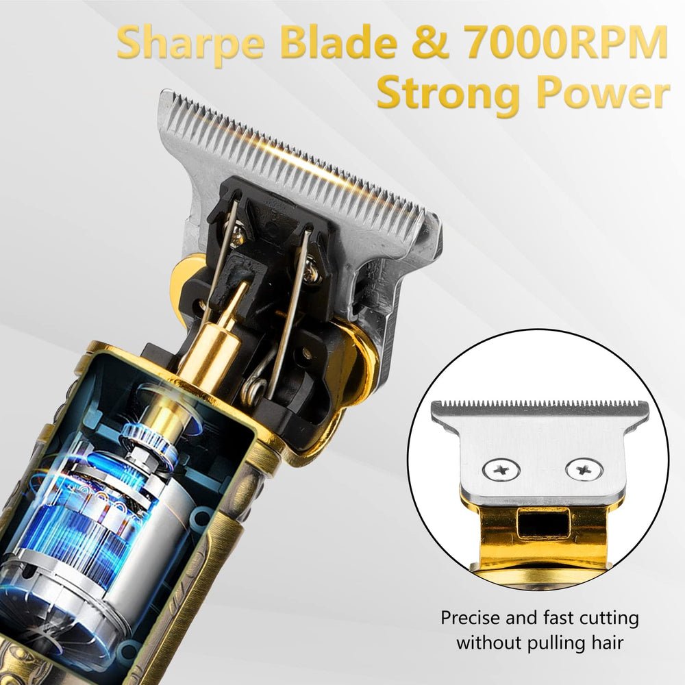 Saoilli triple-blade foil-head shaver for smooth, quick trims.