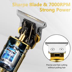Saoilli triple-blade foil-head shaver for smooth, quick trims.