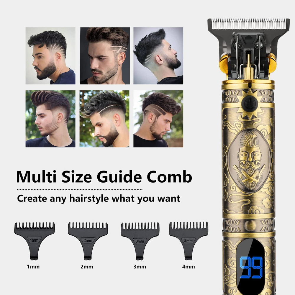 Saoilli wireless portable hair cutting kit for travel-friendly grooming.
