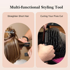 SAOSA Pencil Flat Iron temperature control with multiple heat levels for versatile styling