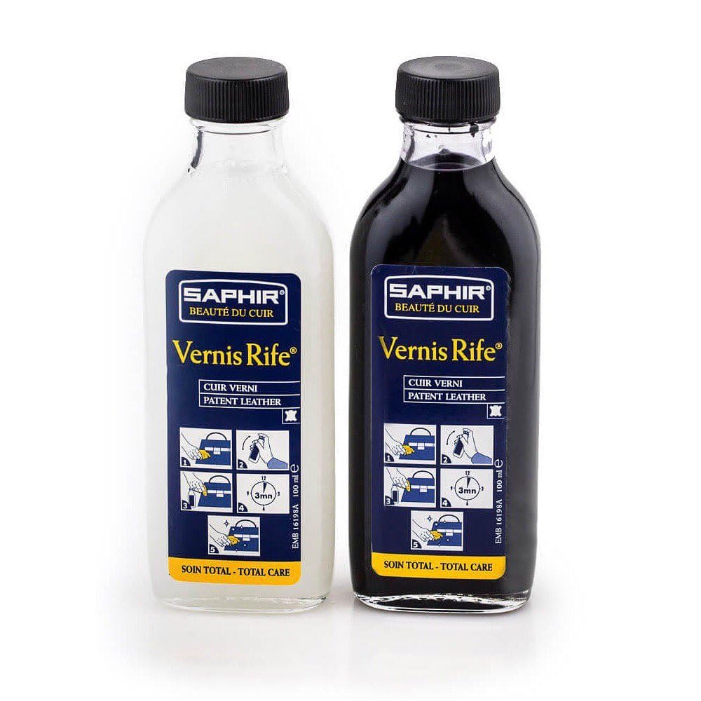 SAPHIR Vernis Rife protective gloss layer guards against dirt