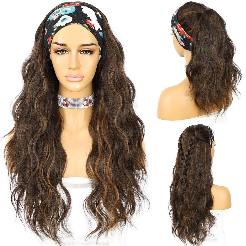 SAPPHIREWIGS glueless headband wig 26-inch loose body wave for easy daily styling