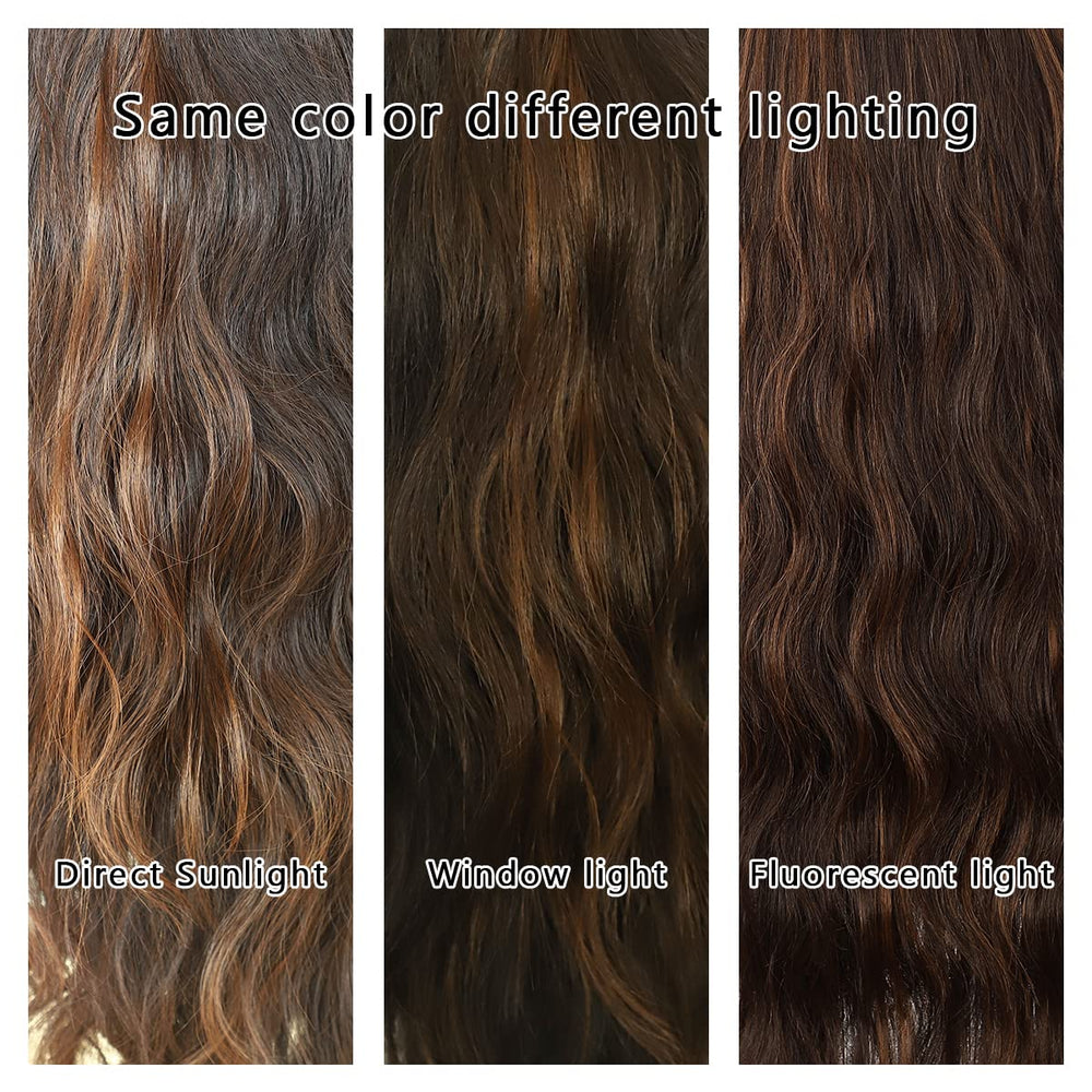 SAPPHIREWIGS headband wig ready for ponytail or bun styling
