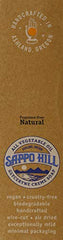 Sappo Hill Soapworks gardeners' cornmeal bar ready for exfoliating hand care