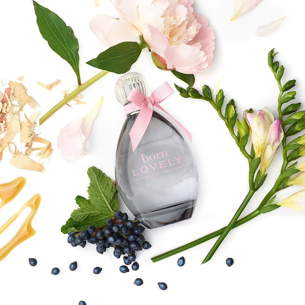 Sarah Jessica Parker Born Lovely honeysuckle and freesia blooms illustrate a light, feminine mood